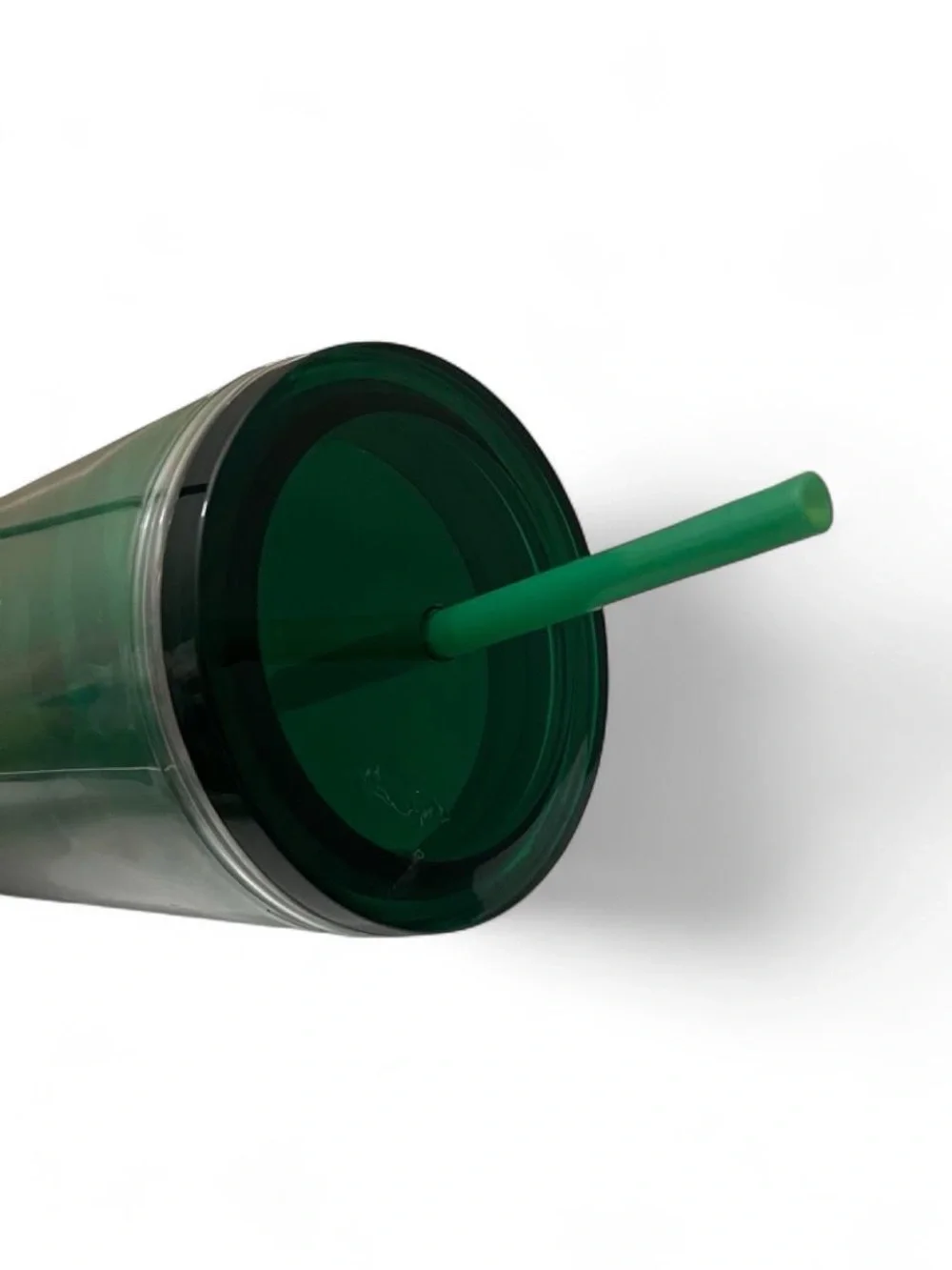 16 Oz Starbucks Reusable Hot Cold Tumbler Straw & Lid